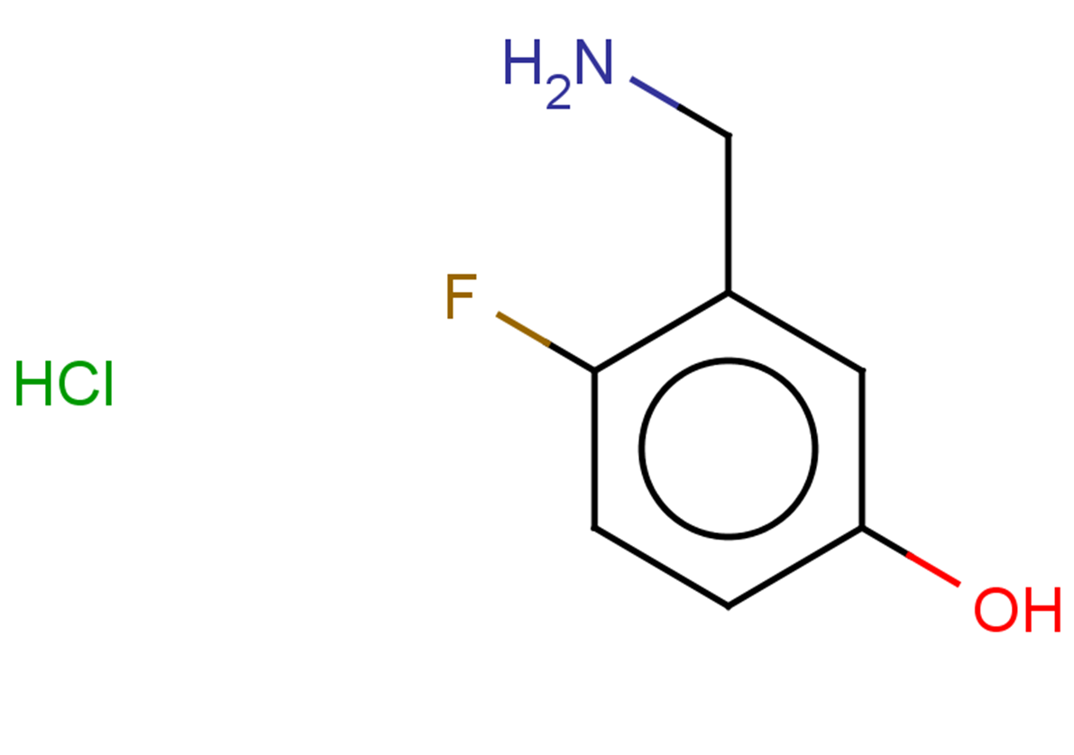 3-(aminomethyl)-4-fluorophenol hydrochloride