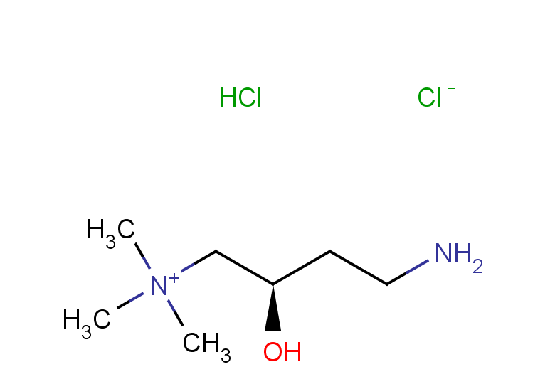 [(2R)-4-amino-2-hydroxybutyl]trimethylazanium hydrochloride chloride
