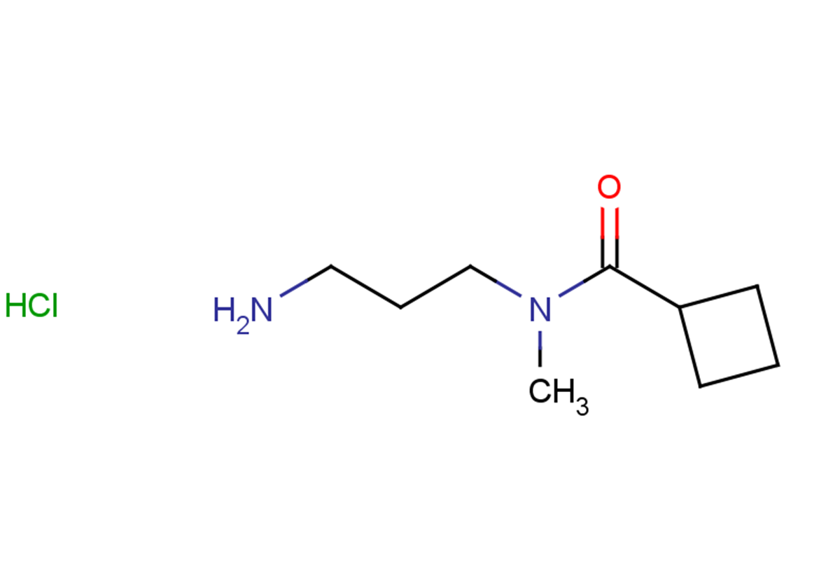 N-(3-aminopropyl)-N-methylcyclobutanecarboxamide hydrochloride