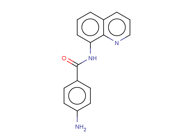 4-amino-N-(quinolin-8-yl)benzamide