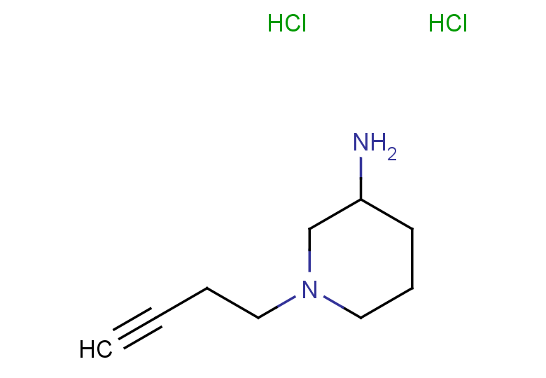 1-(but-3-yn-1-yl)piperidin-3-amine dihydrochloride
