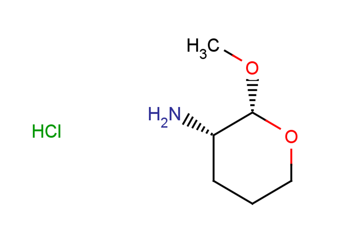 rac-(2R,3S)-2-methoxyoxan-3-amine hydrochloride, cis