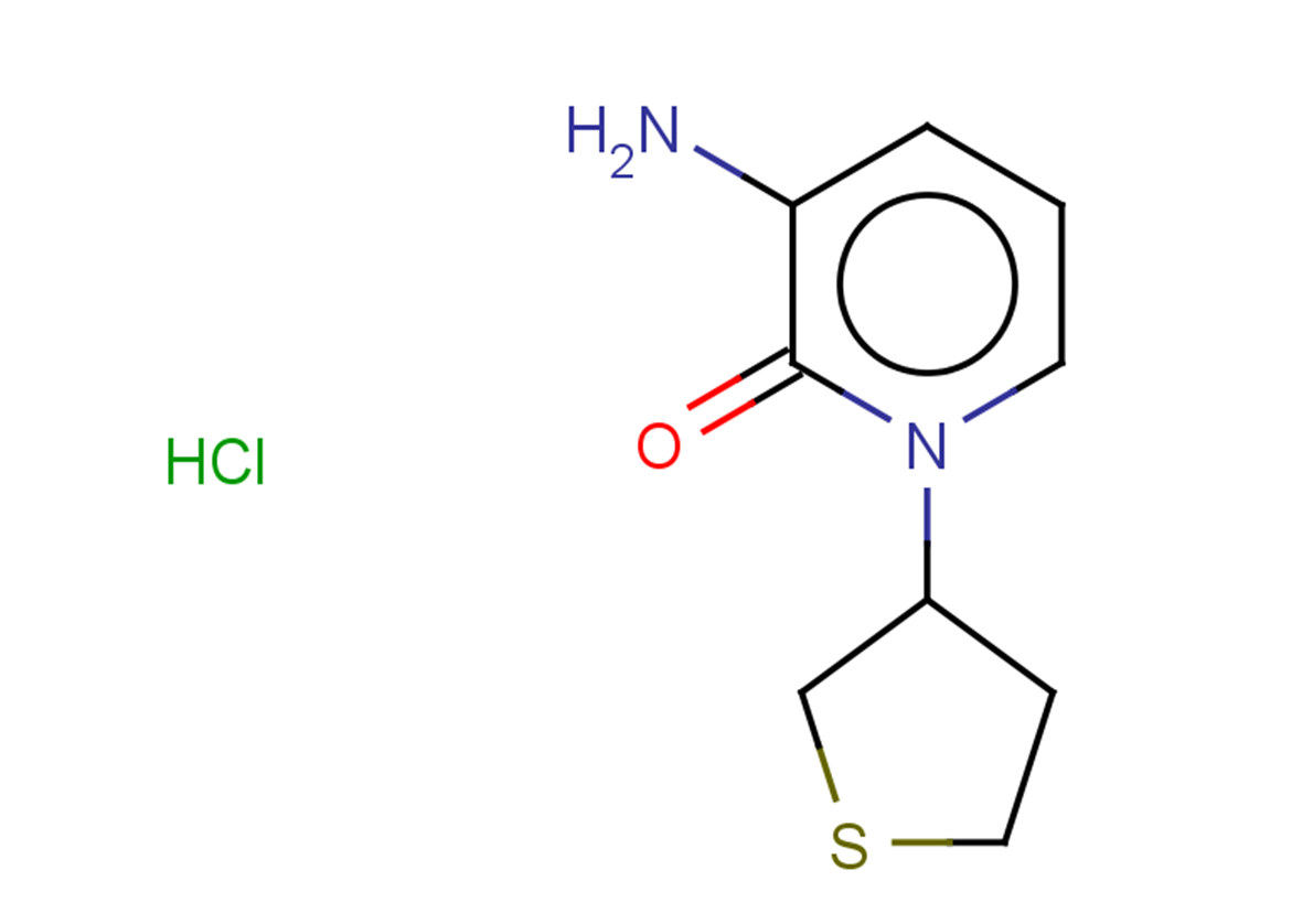 3-amino-1-(thiolan-3-yl)-1,2-dihydropyridin-2-one hydrochloride