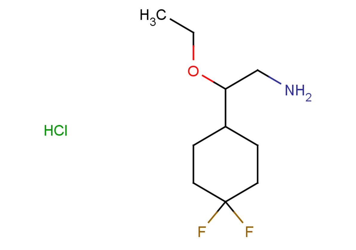 2-(4,4-difluorocyclohexyl)-2-ethoxyethan-1-amine hydrochloride