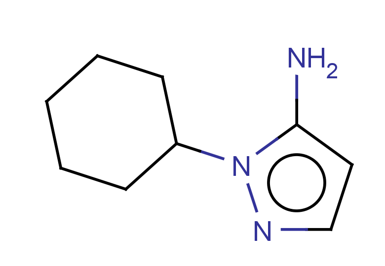 1-cyclohexyl-1H-pyrazol-5-amine
