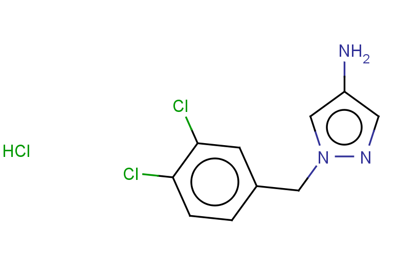 1-[(3,4-dichlorophenyl)methyl]-1H-pyrazol-4-amine hydrochloride