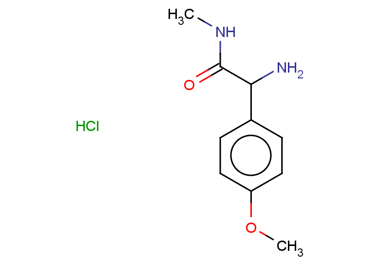 2-amino-2-(4-methoxyphenyl)-N-methylacetamide hydrochloride
