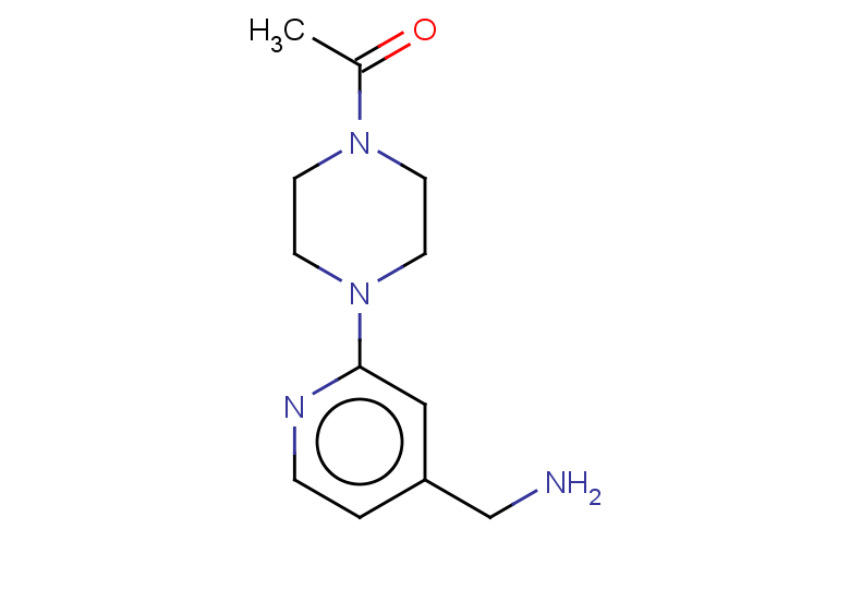 1-{4-[4-(aminomethyl)pyridin-2-yl]piperazin-1-yl}ethan-1-one