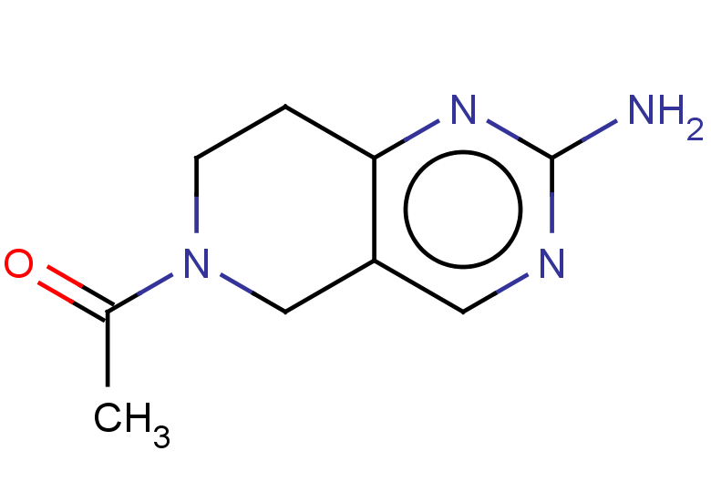 1-{2-amino-5H,6H,7H,8H-pyrido[4,3-d]pyrimidin-6-yl}ethan-1-one