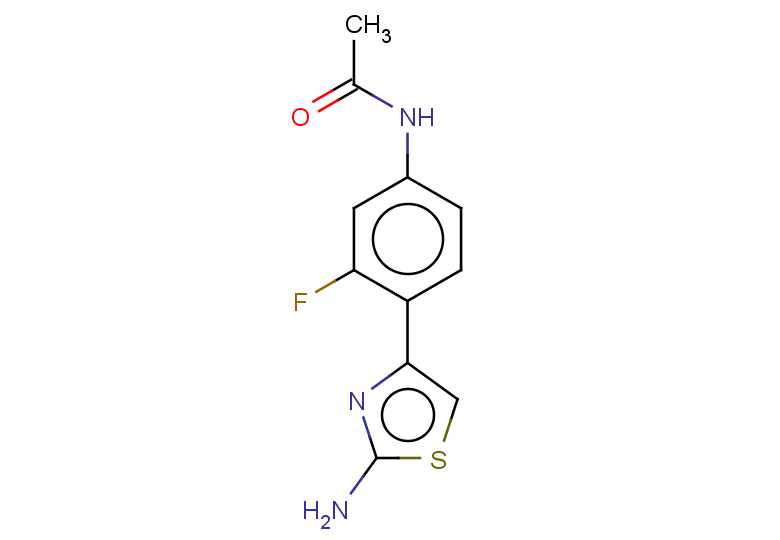 N-[4-(2-amino-1,3-thiazol-4-yl)-3-fluorophenyl]acetamide