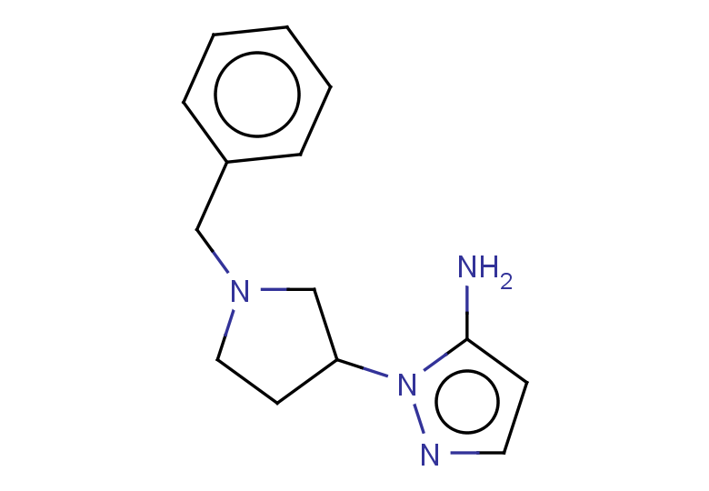 1-(1-benzylpyrrolidin-3-yl)-1H-pyrazol-5-amine