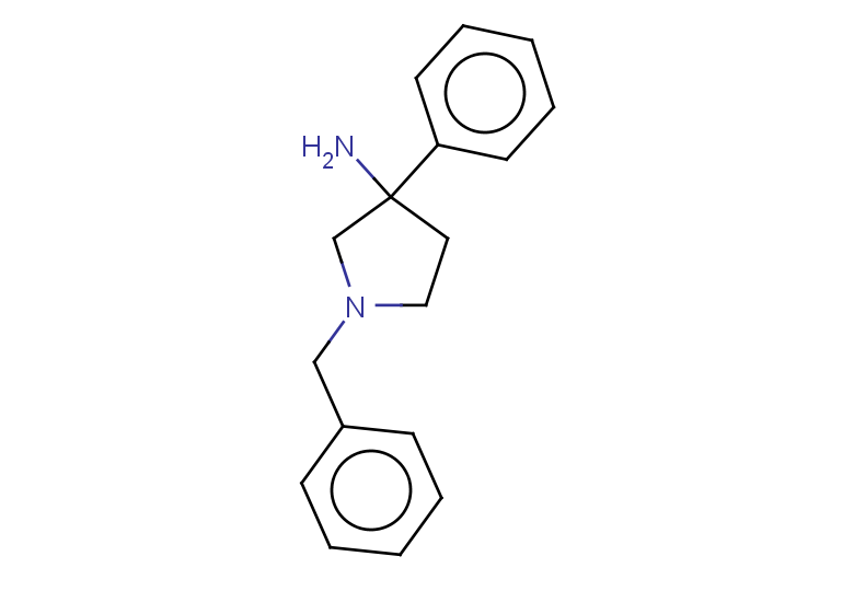 1-benzyl-3-phenylpyrrolidin-3-amine