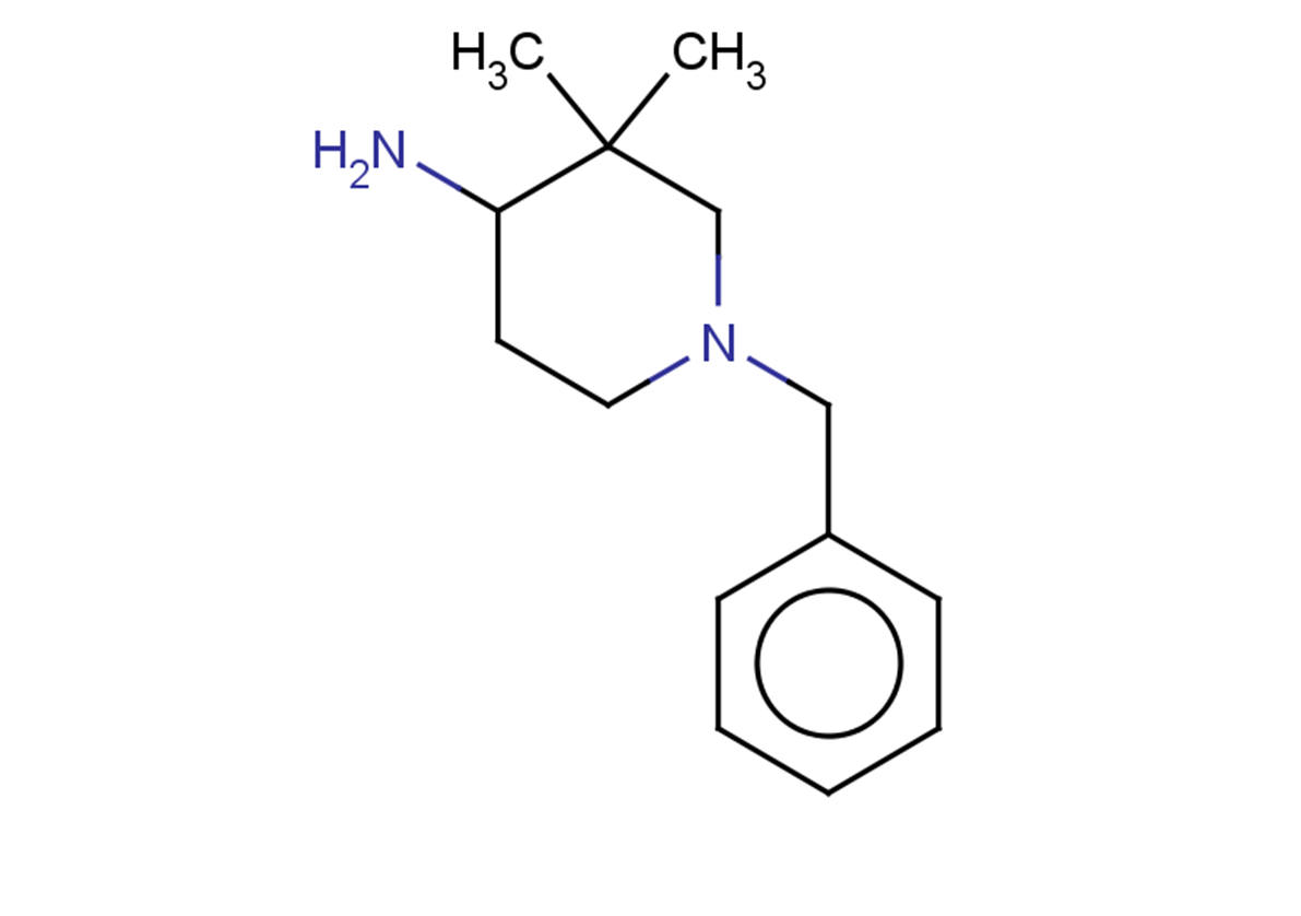 1-benzyl-3,3-dimethylpiperidin-4-amine