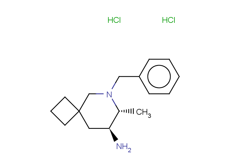 rac-(7R,8S)-6-benzyl-7-methyl-6-azaspiro[3.5]nonan-8-amine dihydrochloride