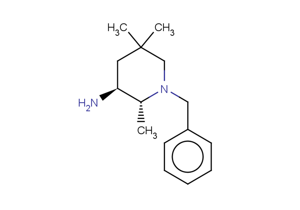 rac-(2R,3S)-1-benzyl-2,5,5-trimethylpiperidin-3-amine, trans