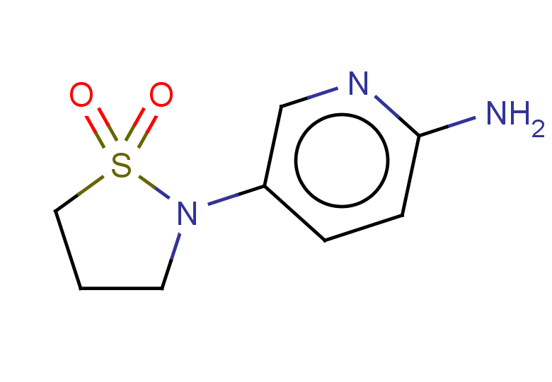 2-(6-aminopyridin-3-yl)-1lambda6,2-thiazolidine-1,1-dione