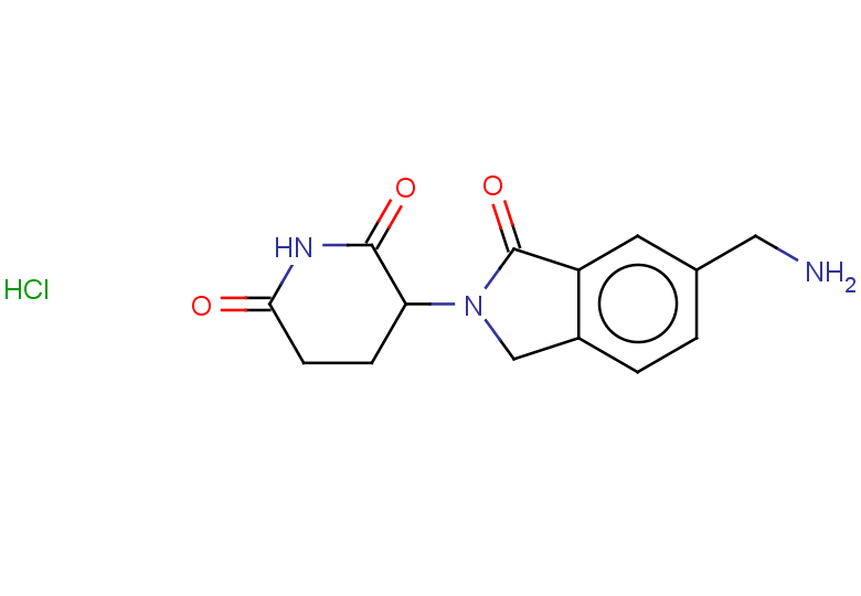 3-[6-(aminomethyl)-1-oxo-2,3-dihydro-1H-isoindol-2-yl]piperidine-2,6-dione hydrochloride