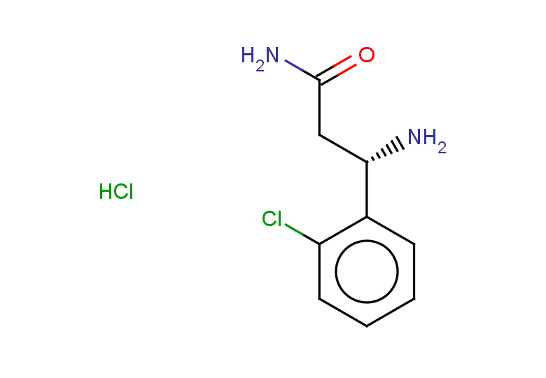 (3S)-3-amino-3-(2-chlorophenyl)propanamide hydrochloride