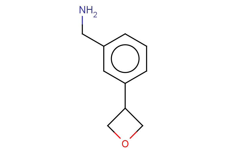 1-[3-(oxetan-3-yl)phenyl]methanamine