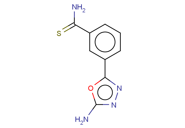 3-(5-amino-1,3,4-oxadiazol-2-yl)benzene-1-carbothioamide