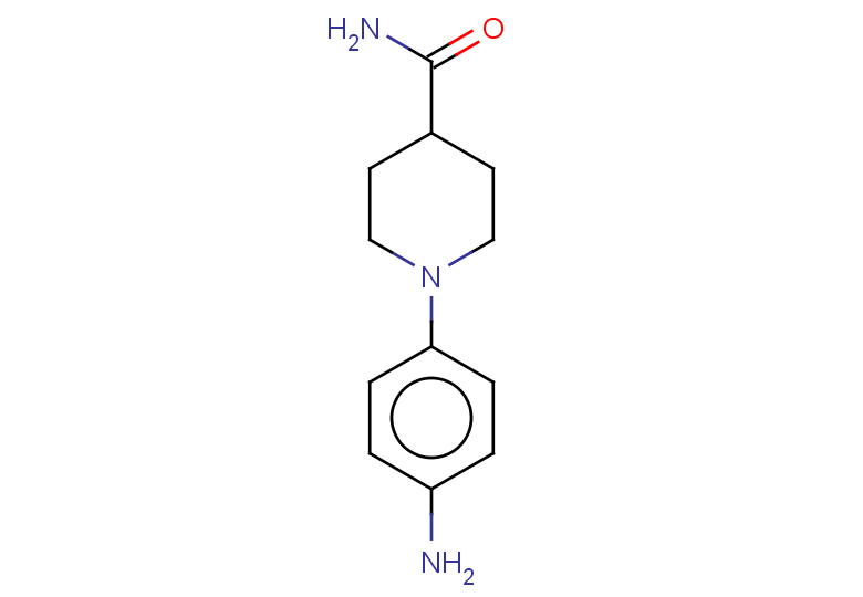 1-(4-aminophenyl)piperidine-4-carboxamide