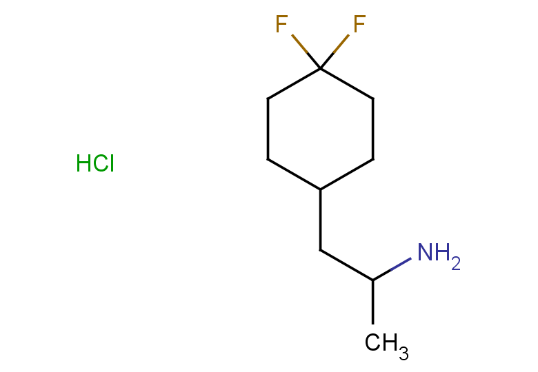 1-(4,4-difluorocyclohexyl)propan-2-amine hydrochloride