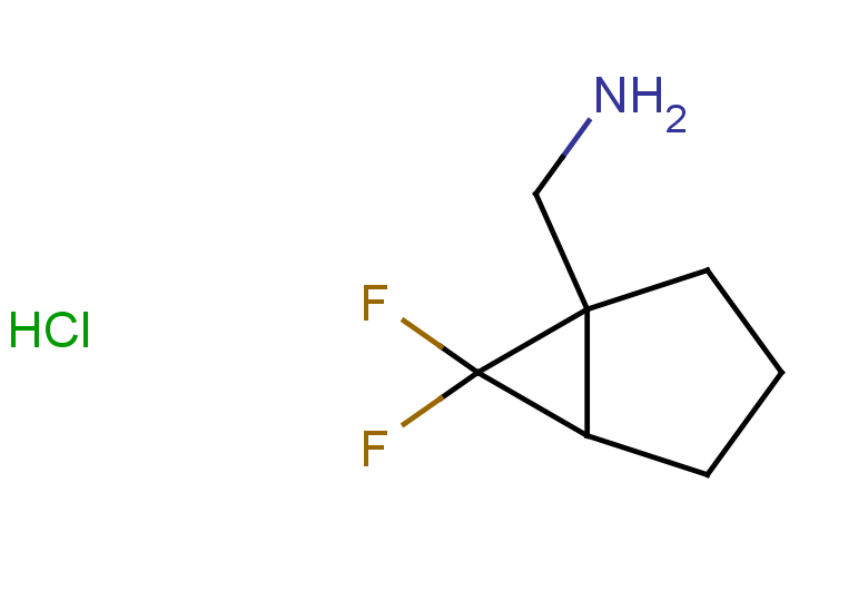 {6,6-difluorobicyclo[3.1.0]hexan-1-yl}methanamine hydrochloride