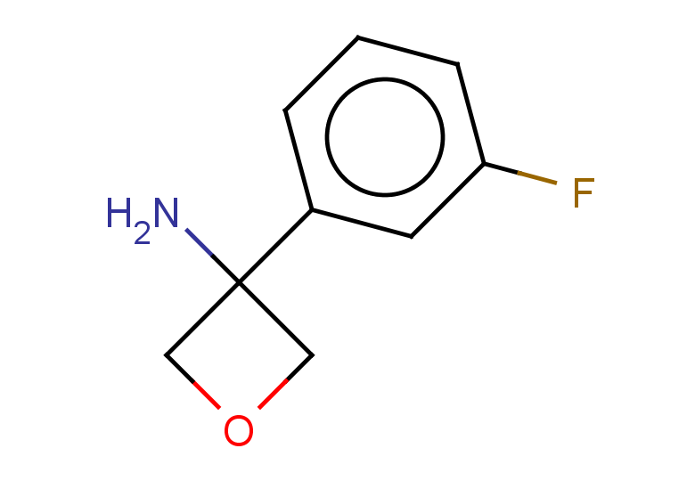 3-(3-fluorophenyl)oxetan-3-amine