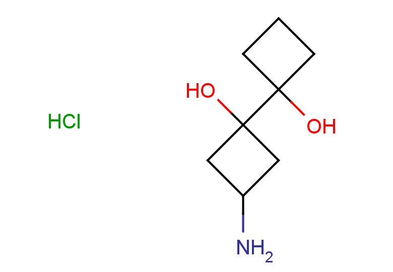 3-amino-1-(1-hydroxycyclobutyl)cyclobutan-1-ol hydrochloride, Mixture of diastereomers