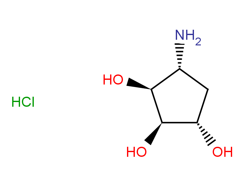 rac-(1R,2S,3R,4S)-4-aminocyclopentane-1,2,3-triol hydrochloride