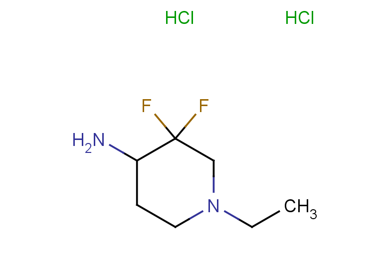 1-ethyl-3,3-difluoropiperidin-4-amine dihydrochloride