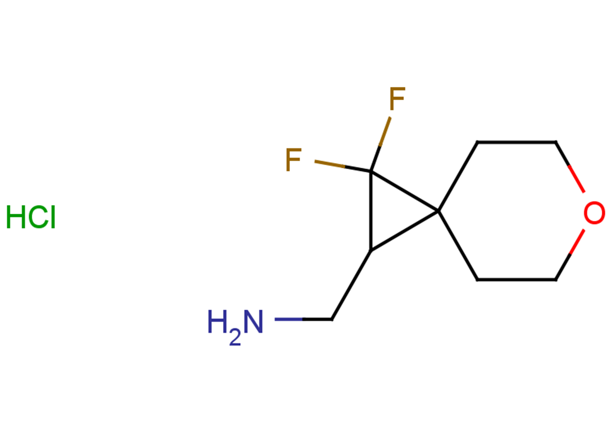 1-{2,2-difluoro-6-oxaspiro[2.5]octan-1-yl}methanamine hydrochloride