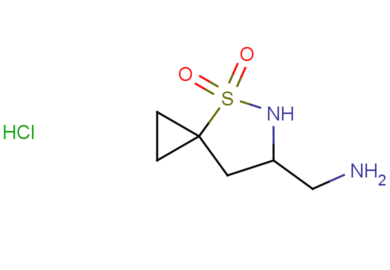 6-(aminomethyl)-4lambda6-thia-5-azaspiro[2.4]heptane-4,4-dione hydrochloride
