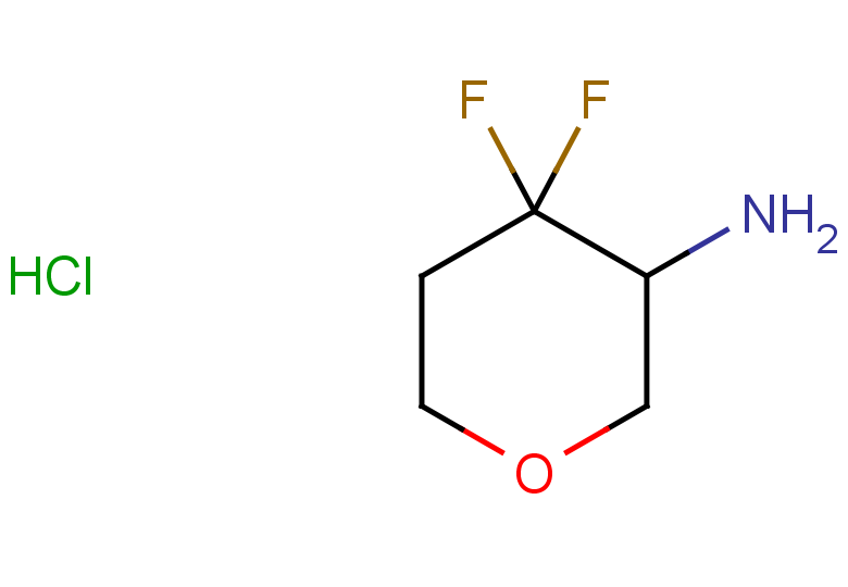 4,4-difluorooxan-3-amine hydrochloride