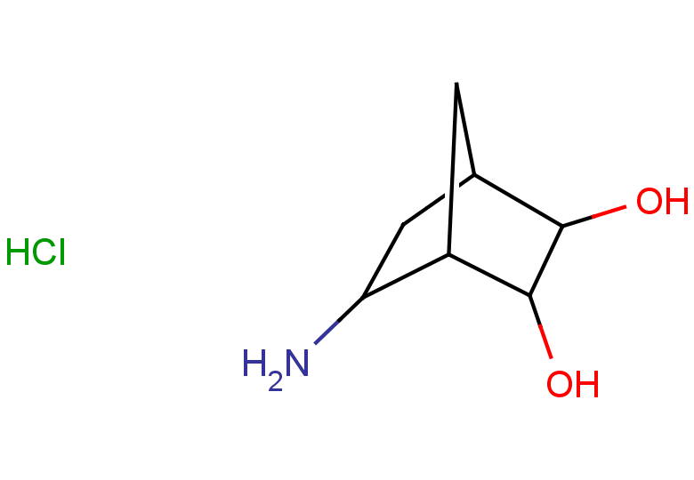 5-aminobicyclo[2.2.1]heptane-2,3-diol hydrochloride, Mixture of diastereomers