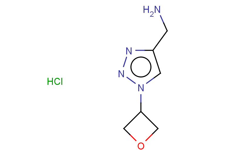 [1-(oxetan-3-yl)-1H-1,2,3-triazol-4-yl]methanamine hydrochloride