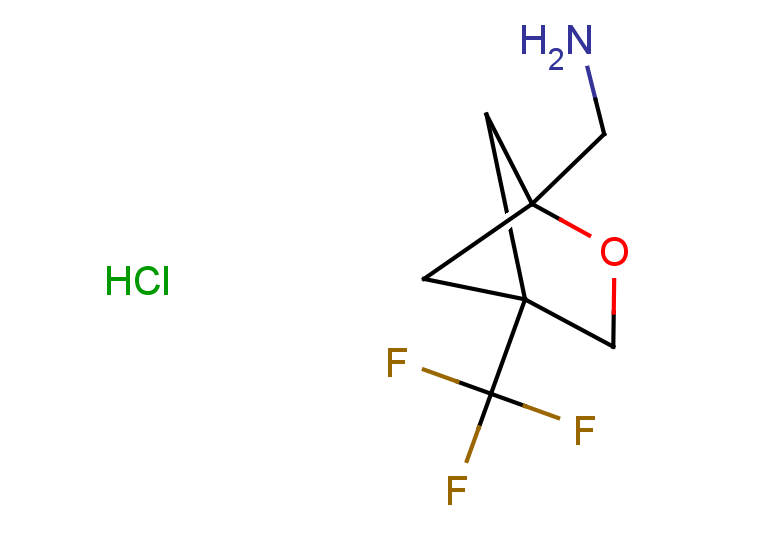 [4-(trifluoromethyl)-2-oxabicyclo[2.1.1]hexan-1-yl]methanamine hydrochloride