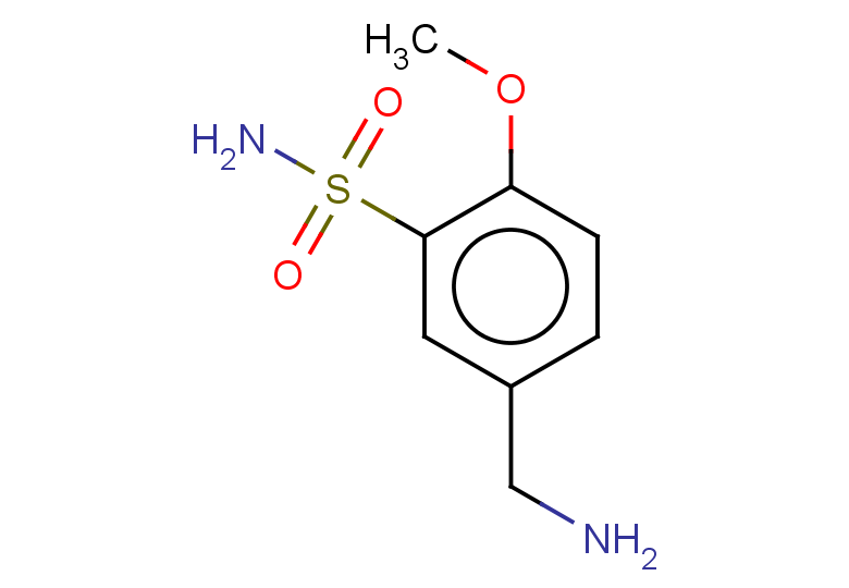 5-(aminomethyl)-2-methoxybenzene-1-sulfonamide