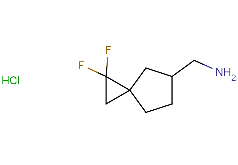 {1,1-difluorospiro[2.4]heptan-5-yl}methanamine hydrochloride, Mixture of diastereomers
