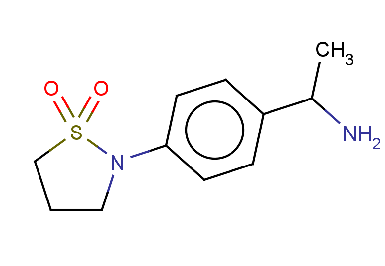 2-[4-(1-aminoethyl)phenyl]-1lambda6,2-thiazolidine-1,1-dione