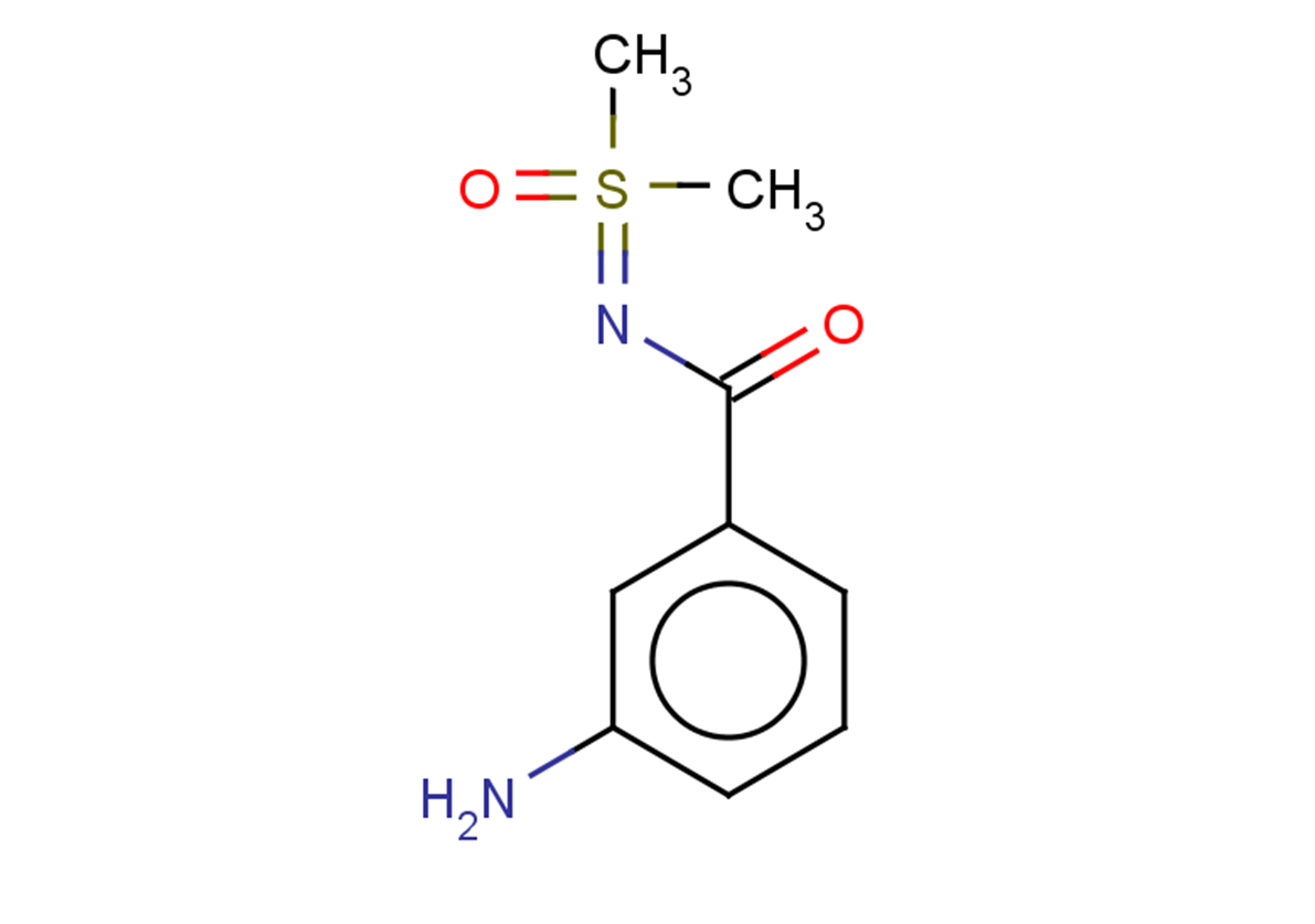 3-amino-N-[dimethyl(oxo)-lambda6-sulfanylidene]benzamide