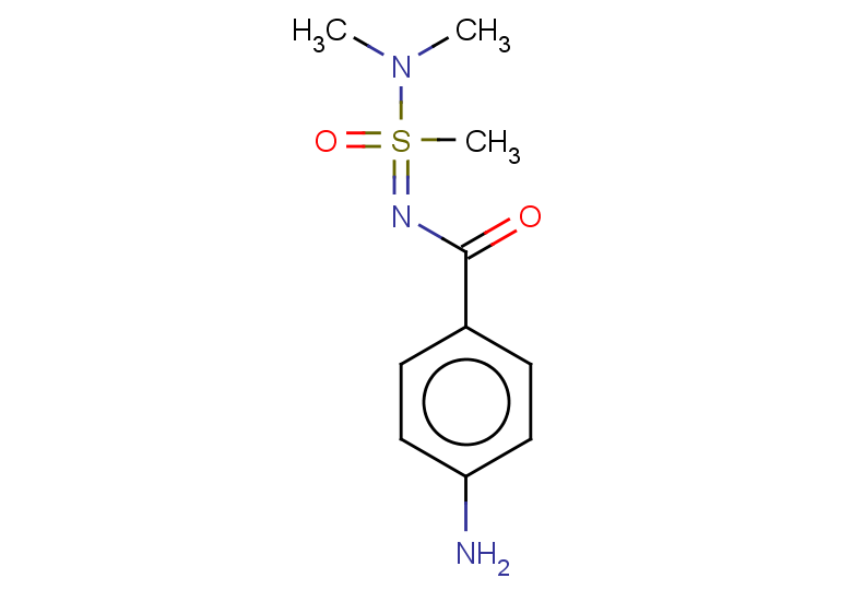 4-amino-N-[(dimethylamino)(methyl)oxo-lambda6-sulfanylidene]benzamide