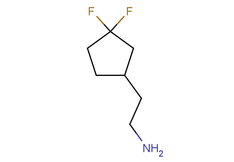 2-(3,3-difluorocyclopentyl)ethan-1-amine
