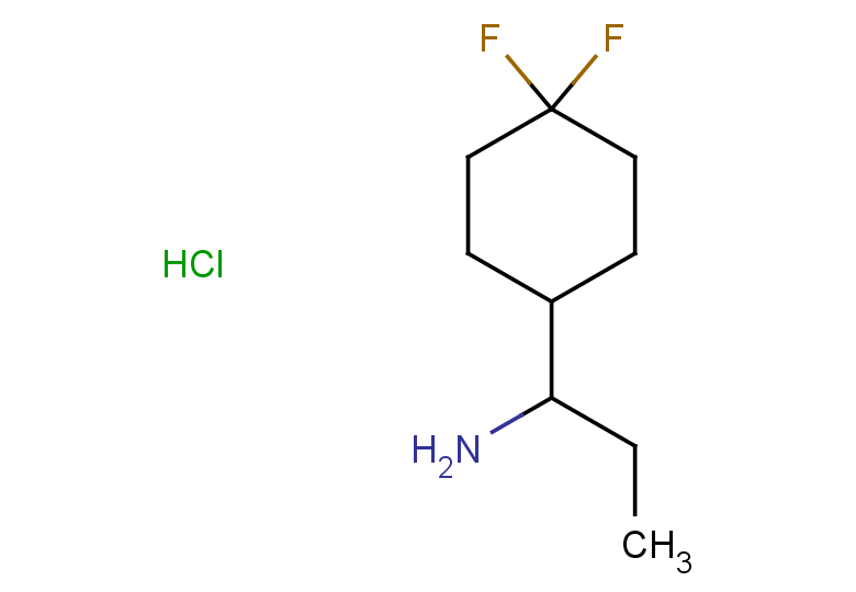 1-(4,4-difluorocyclohexyl)propan-1-amine hydrochloride