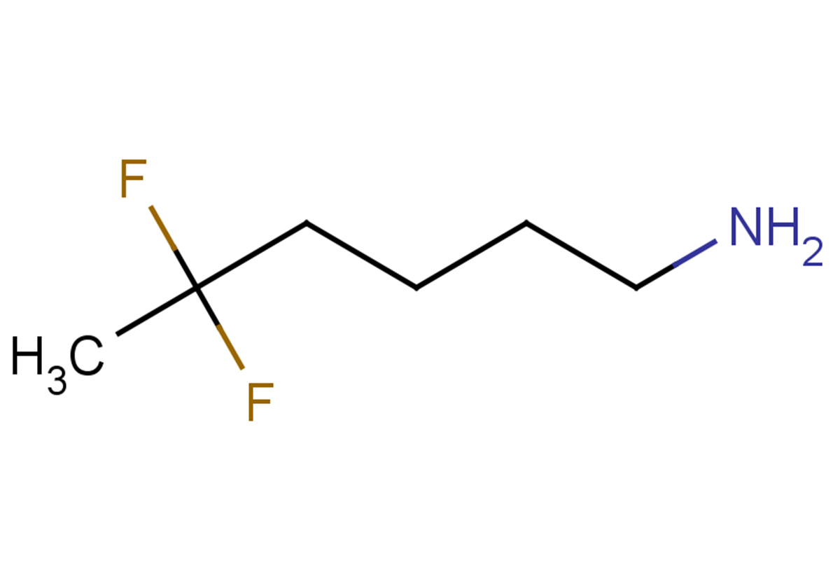 5,5-difluorohexan-1-amine