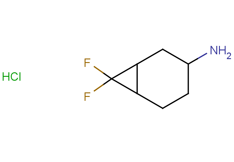 7,7-difluorobicyclo[4.1.0]heptan-3-amine hydrochloride