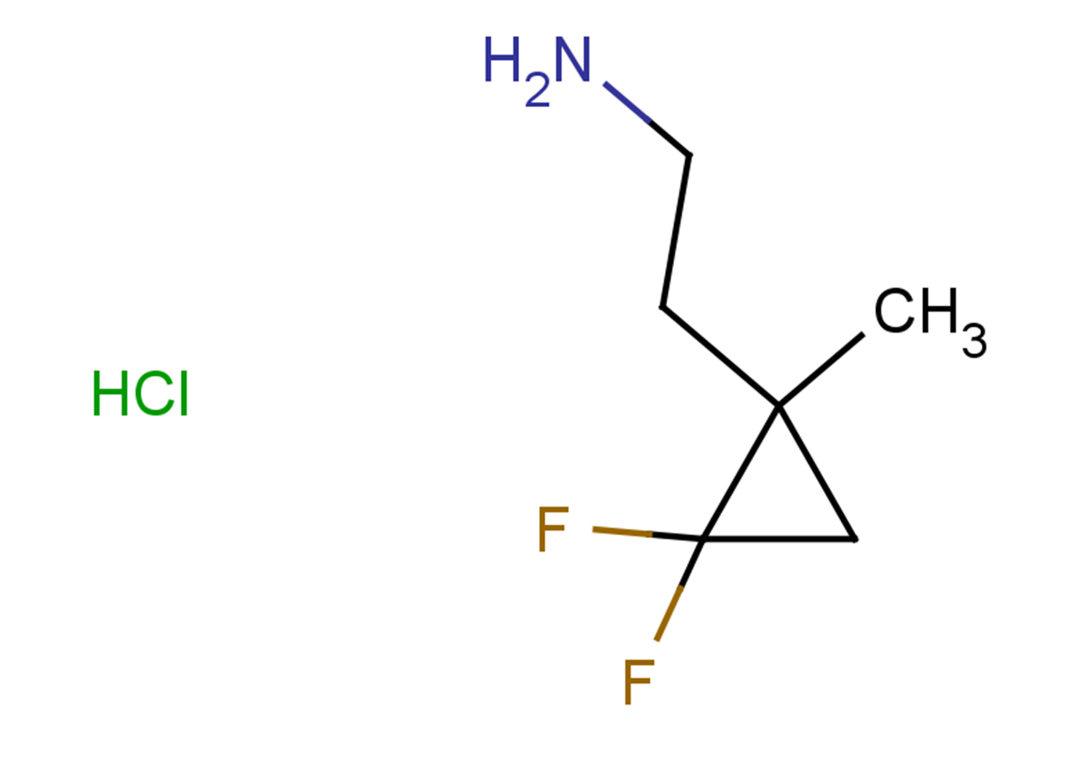 2-(2,2-difluoro-1-methylcyclopropyl)ethan-1-amine hydrochloride