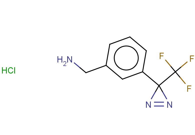 {3-[3-(trifluoromethyl)-3H-diazirin-3-yl]phenyl}methanamine hydrochloride