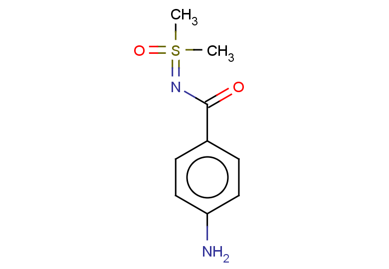 4-amino-N-[dimethyl(oxo)-lambda6-sulfanylidene]benzamide