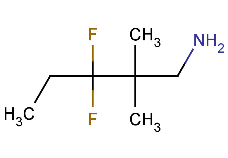 3,3-difluoro-2,2-dimethylpentan-1-amine